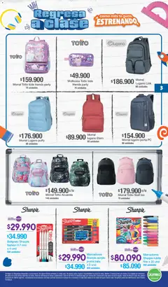Jumbo Regresa a clase -  Vista previa de la revista de la tienda Jumbo valido desde el 25/07/2026 | Página: 3 | Productos: Té, Sobre, Morral