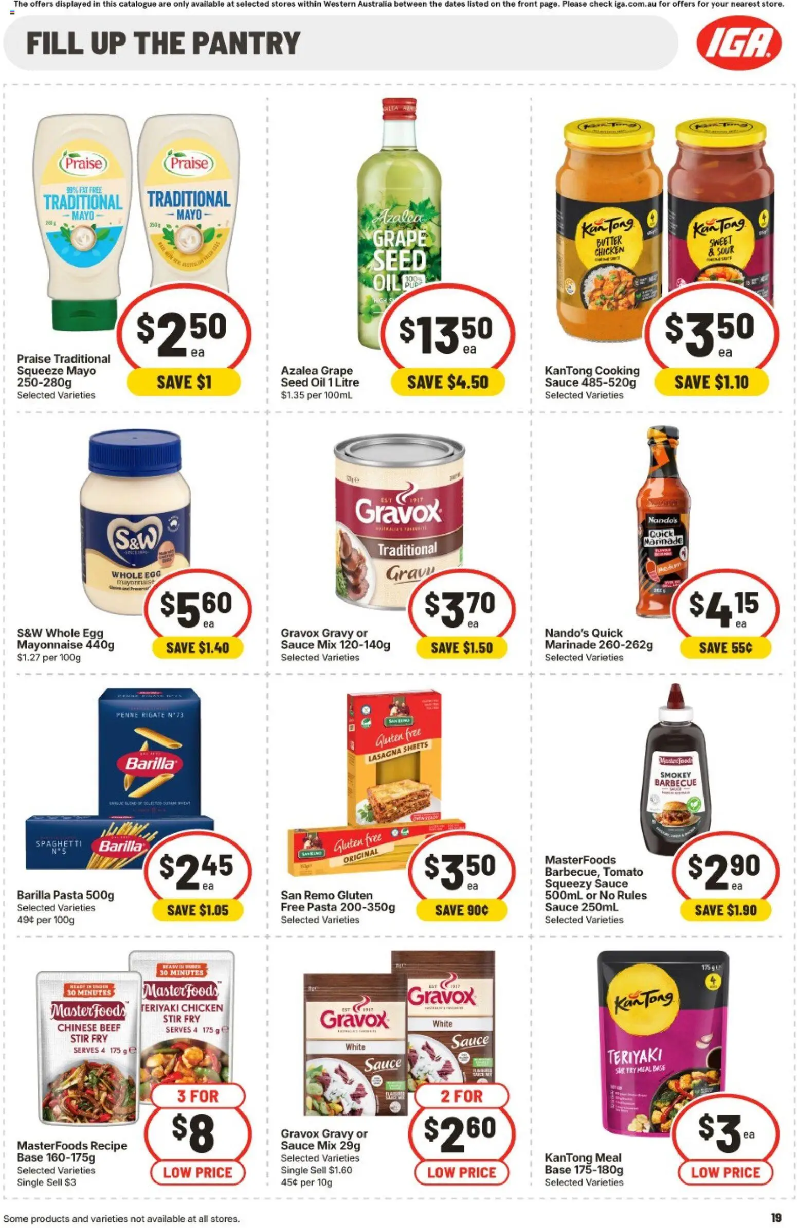 IGA catalogue - valid from 07/10/2026 | Page: 19
