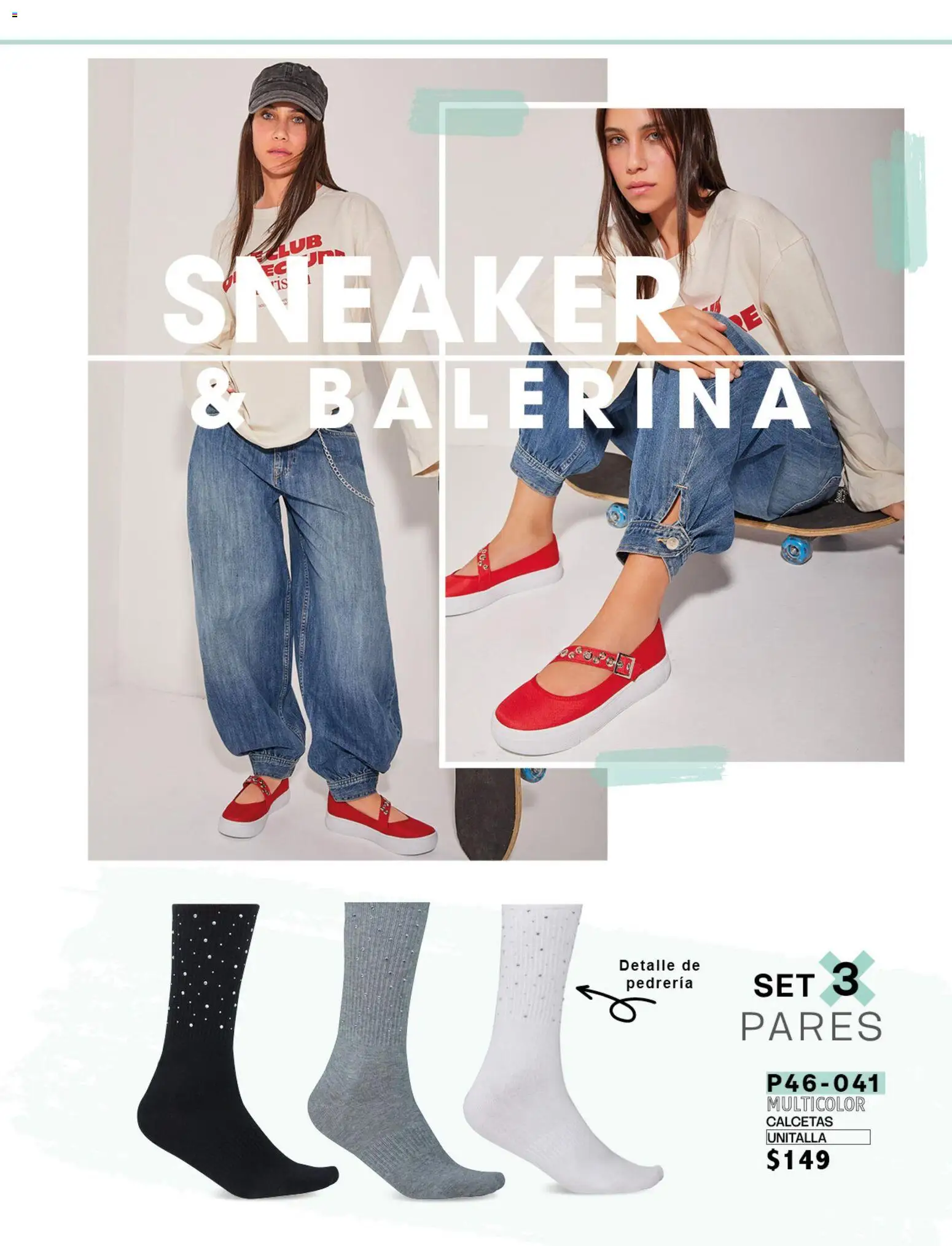 Nuevas ofertas de Cklass válidas en toda la República Mexicana desde el 08/07/2026. ¡Encuentra las mejores ofertas en Cklass catálogo Urban! | Página: 47 | Productos: Calcetas