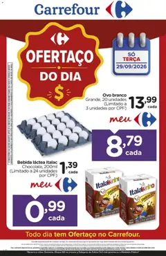 Carrefour ofertas do Dia - Pré-Visualização do folheto da loja Carrefour, válido de 29/09/2026