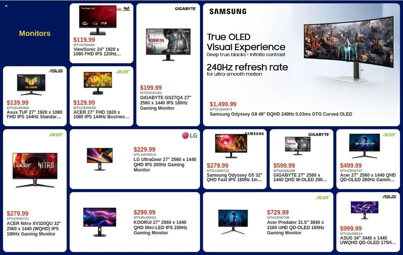 Canada Computers flyer valid from 29.05.2026 | Page: 4 | Products: Monitor