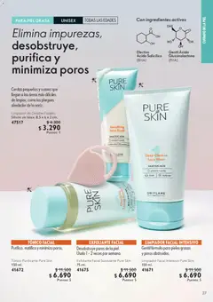 Oriflame catálogo válido desde el 11.09.2026 | Página: 27 | Productos: Puré, Suavizante, Limpiador, Limpiador facial