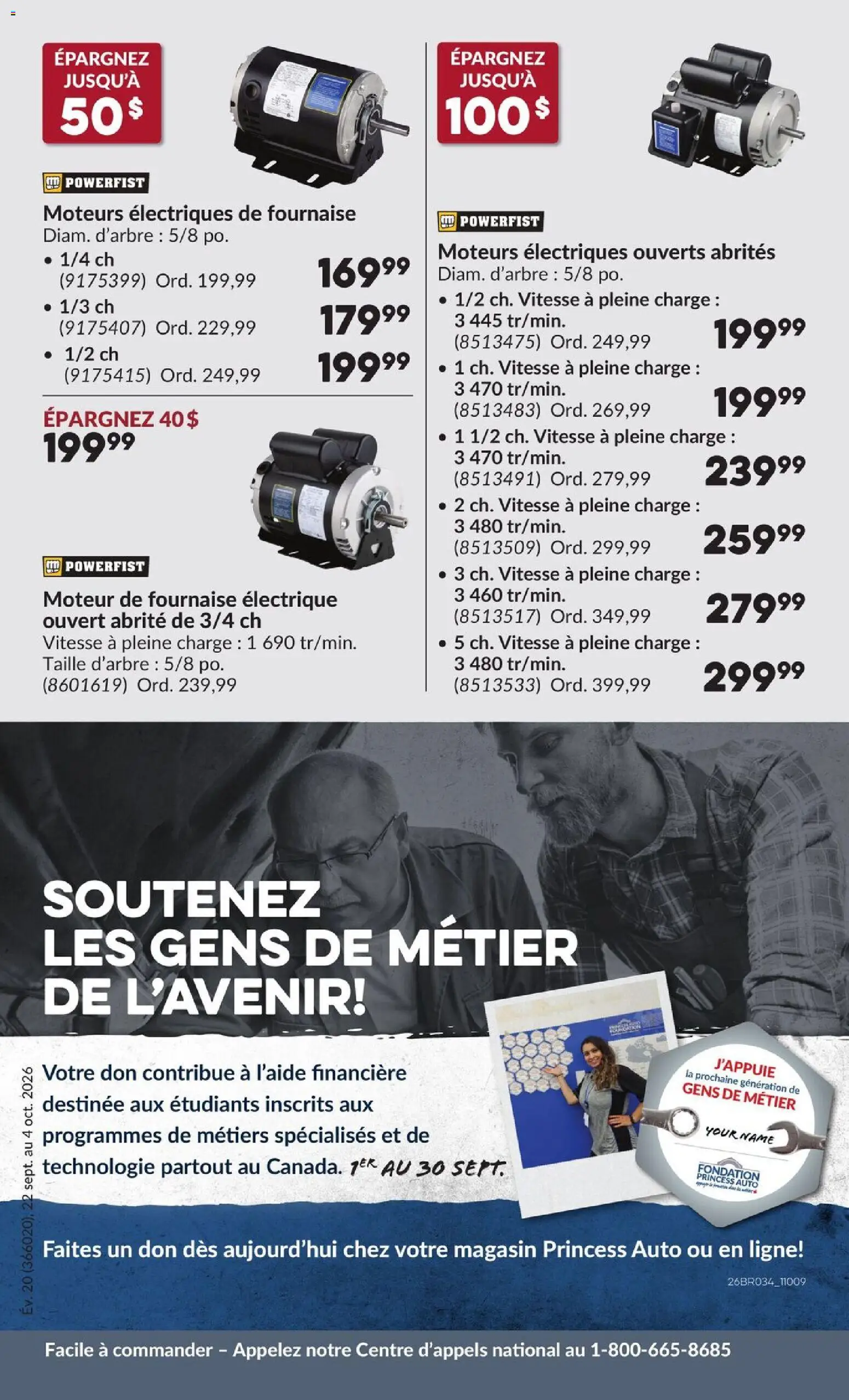 Princess Auto flyer valid from Sep 22, 2026 | Page: 16