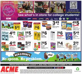 Preview of Acme weekly ads valid from 08/07/2026 | Page: 32 | Products: Chocolate, Ice cream, Flour, Bag