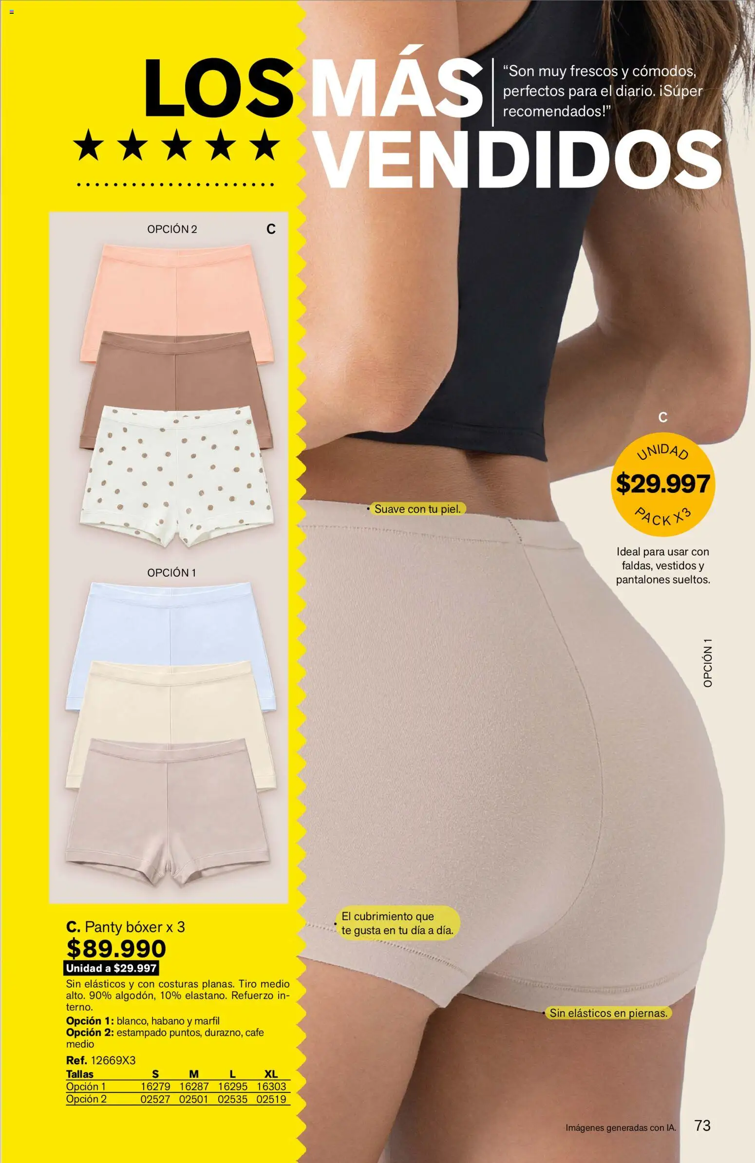 Leonisa revista - valida desde el 01/10/2026 | Página: 73 | Productos: Té, Pantalones, Café