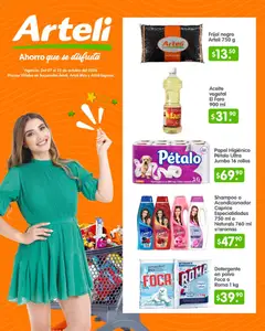 Vista previa de Arteli folleto Quincenal, nuevo folleto de la tienda, válido en México a partir del 07/10/2026