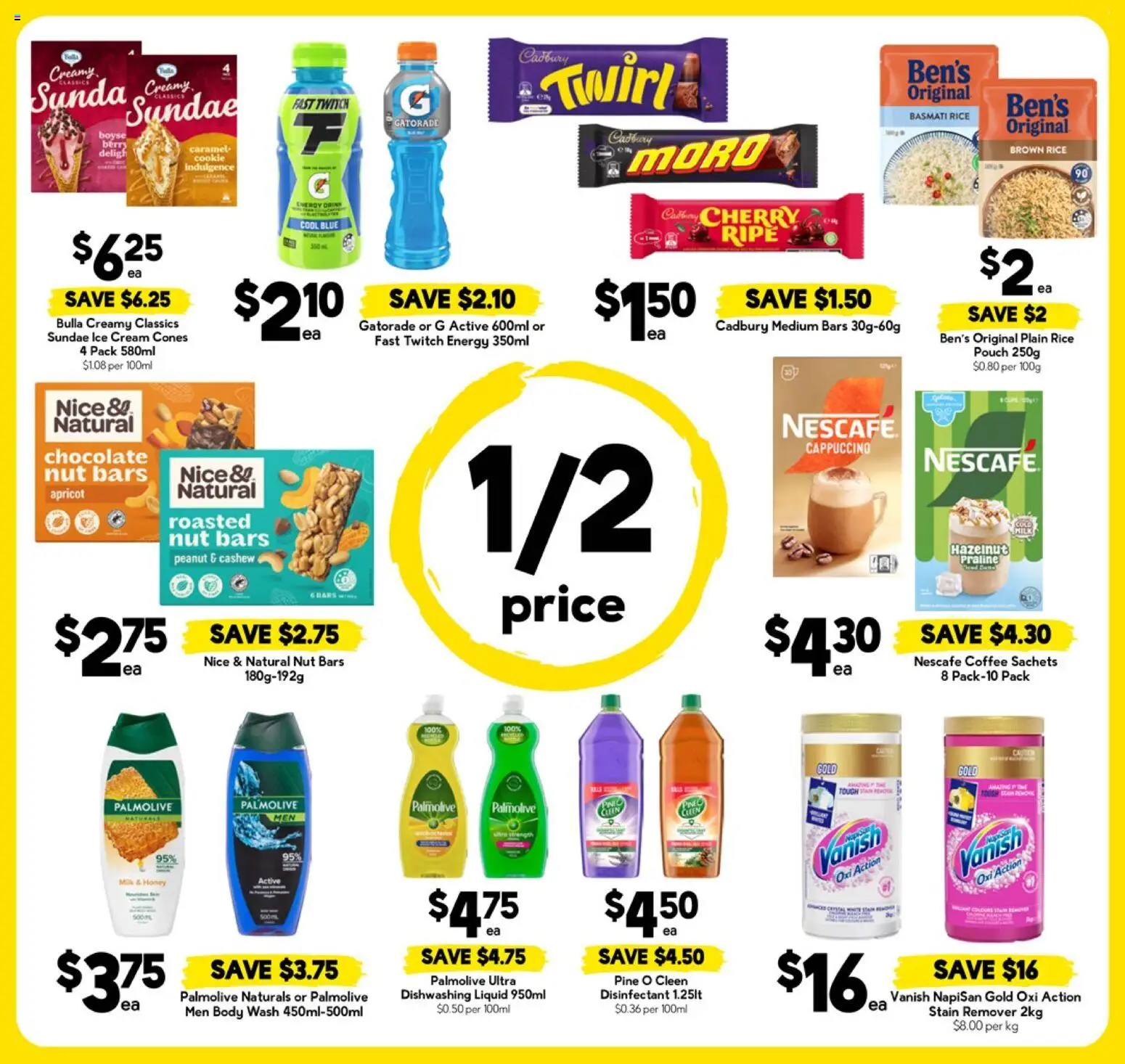 Drakes catalogue - valid from 15.04.2026 | Page: 13 | Products: Energy drink, Chocolate, Stain remover, Nescafe