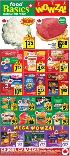 Preview of Food Basics weekly flyer / circulaire from shop Food Basics valid from Sep 17, 2026