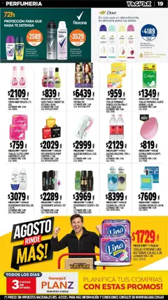 Vista previa Yaguar catálogo válido desde el 24/08/2026 | Página: 19 | Productos: Algodón, Esponja, Té, Crema