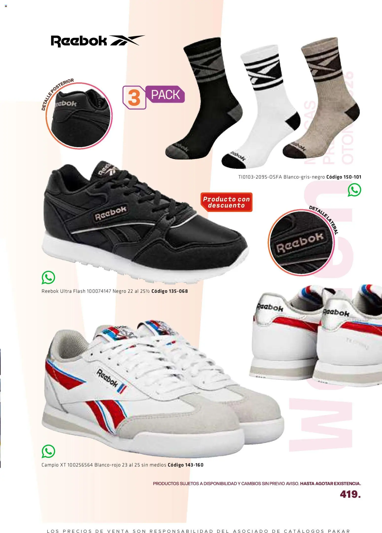 Nuevas ofertas de SC Pakar válidas en toda la República Mexicana desde el 28/08/2026. ¡Encuentra las mejores ofertas en SC Pakar catálogo Otoño! | Página: 419