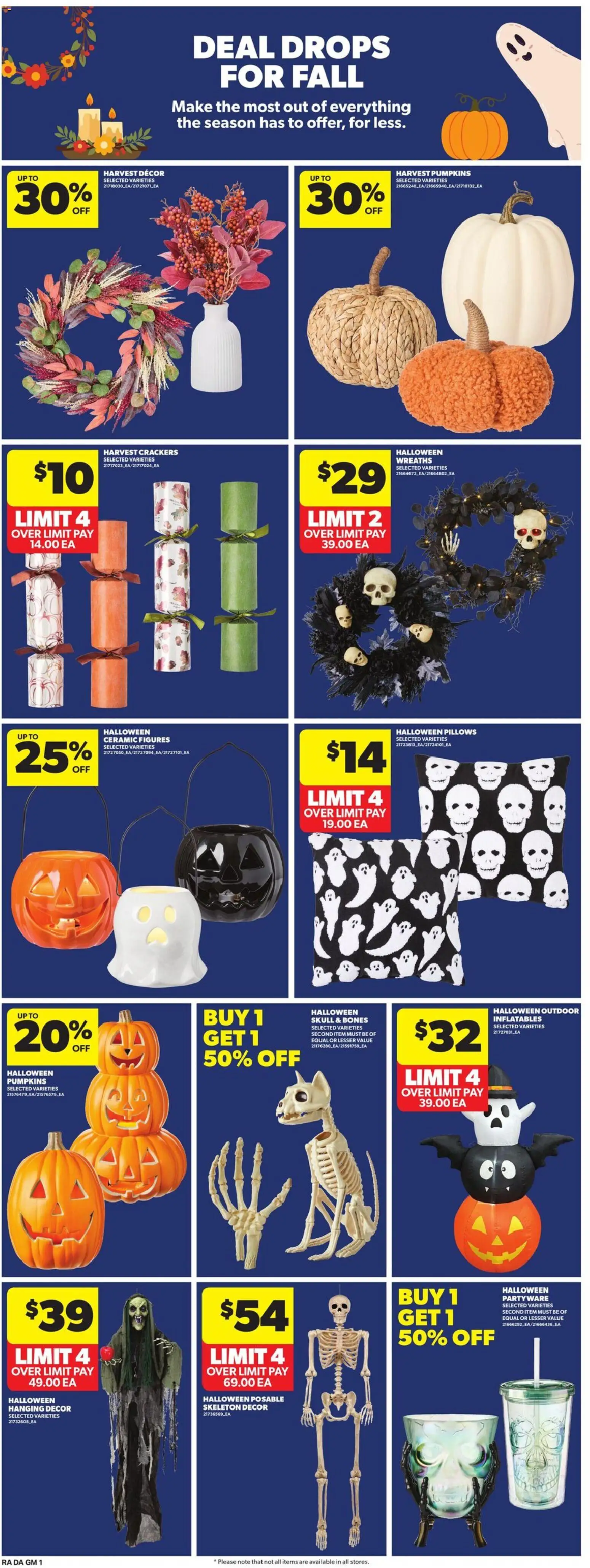 Atlantic Superstore flyer valid from Oct 1, 2026 | Page: 31 | Products: Crackers, Wreaths