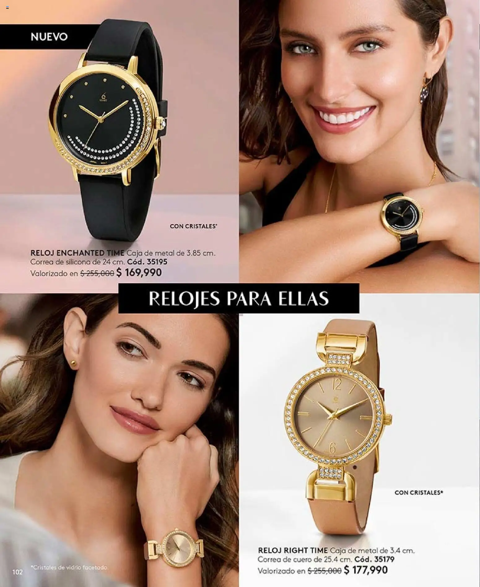 Ésika revista - valida desde el 28/08/2026 | Página: 102 | Productos: Reloj, Caja
