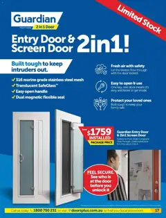 Preview of Doors Plus catalogue - valid from 01/07/2026 | Page: 17 | Products: Door, Painting, Screen
