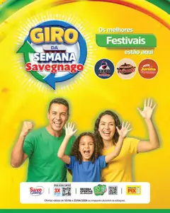 Savegnago ofertas Giro - Pré-Visualização do folheto da loja Savegnago, válido de 10.06.2026