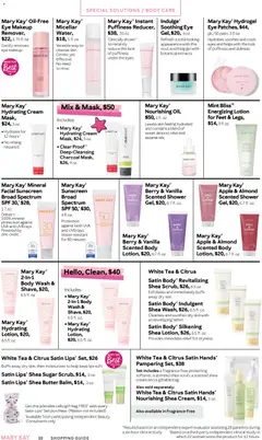 Preview of Mary Kay weekly ads valid from 09/16/2026 | Page: 30 | Products: Sesame, Butter, Sugar, Vanilla