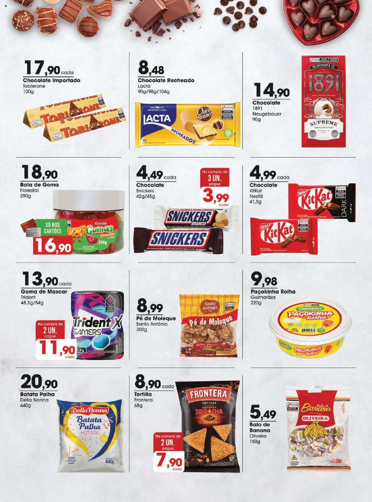 Zaffari Folheto - válido de 12.05.2026 | Página: 6 | Produtos: Leite, Neugebauer, Chocolate, Batata