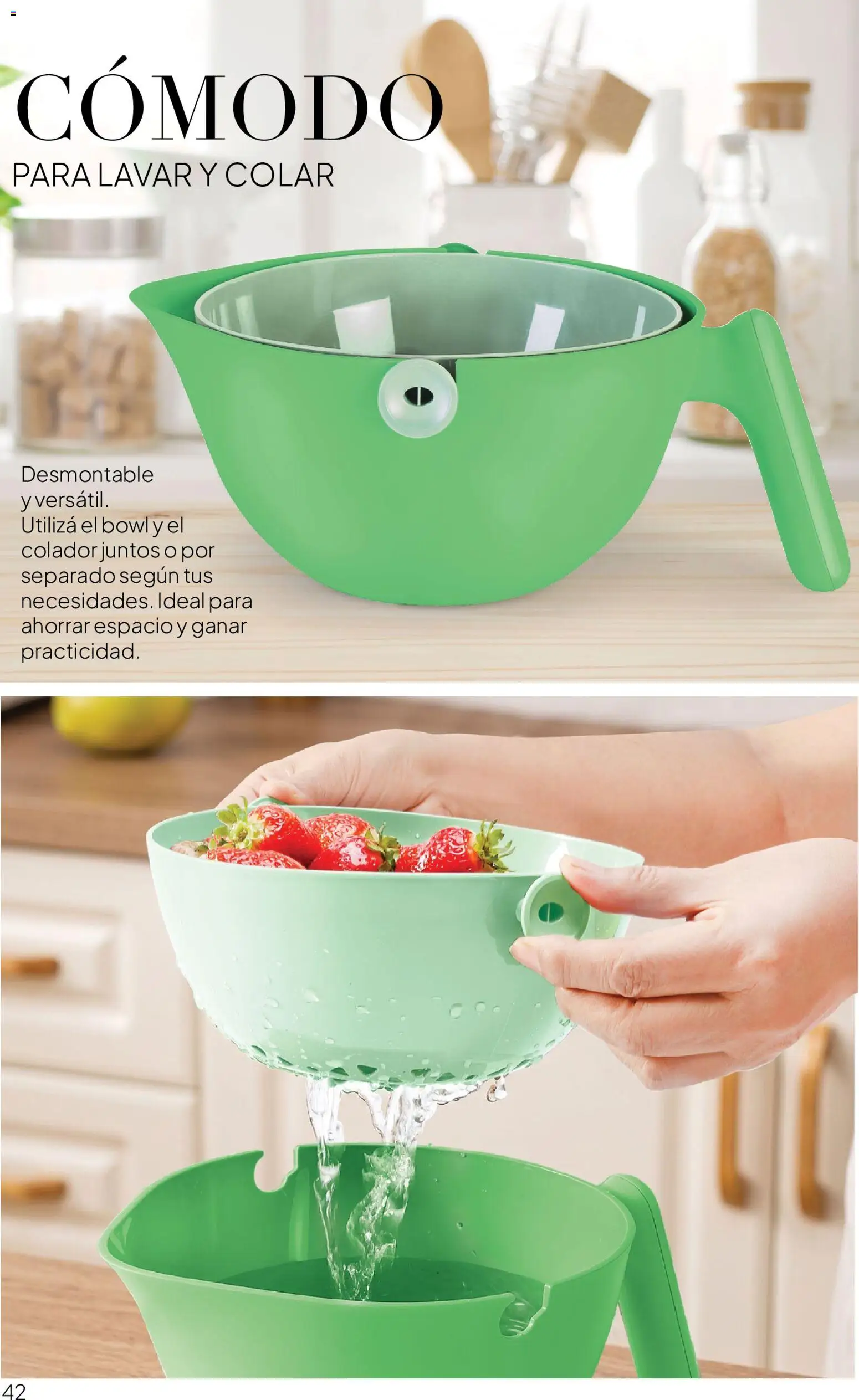 Tupperware Folleto │ válido desde el 01/09/2026 | Página: 43 | Productos: Bowl, Colador
