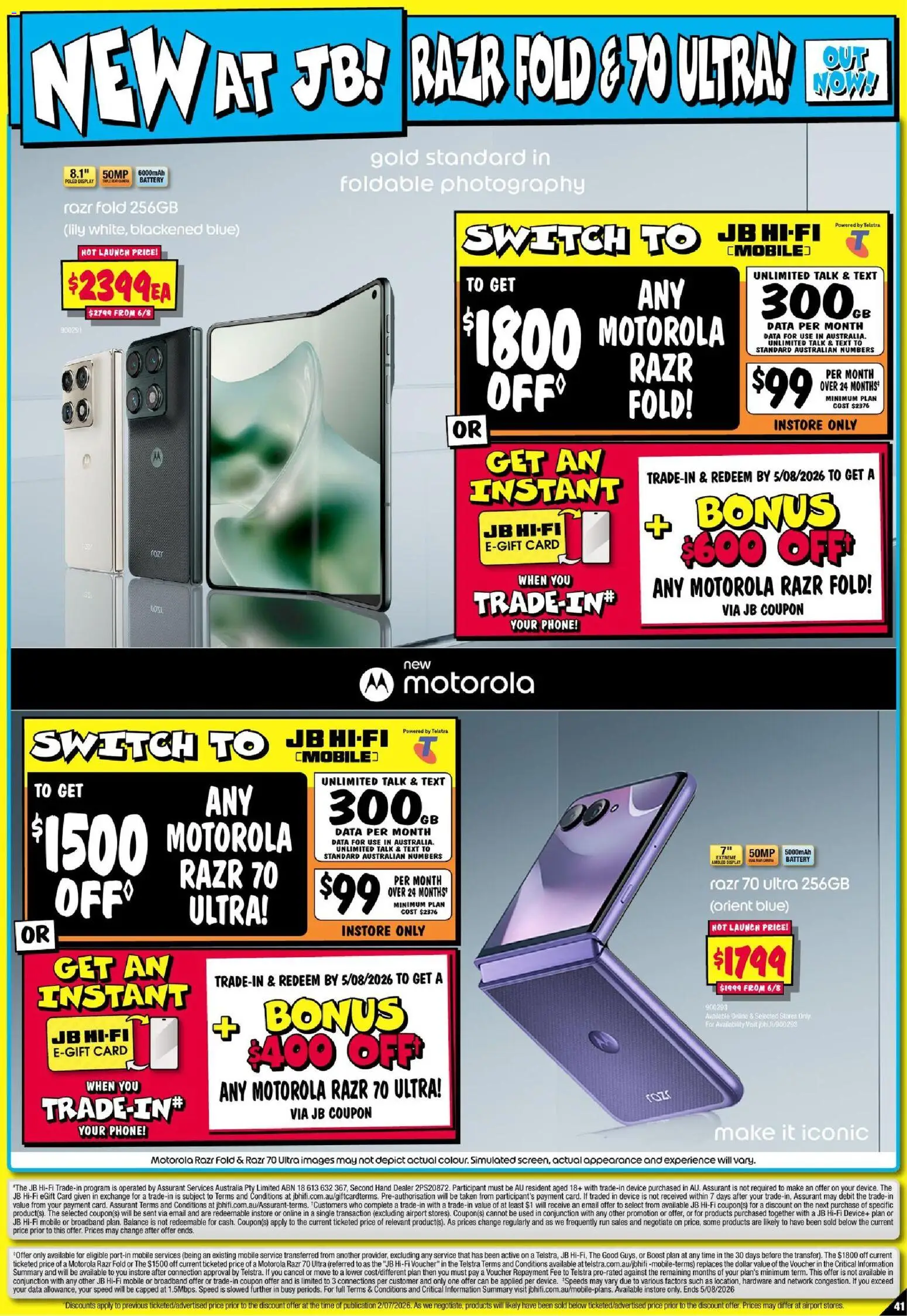 JB Hi-Fi catalogue - valid from 16/07/2026 | Page: 41 | Products: Battery, Phone, Device, Mobile