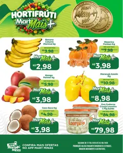 Mart Minas ofertas Hortifruti - Pré-Visualização do folheto da loja Mart Minas, válido de 27.05.2026