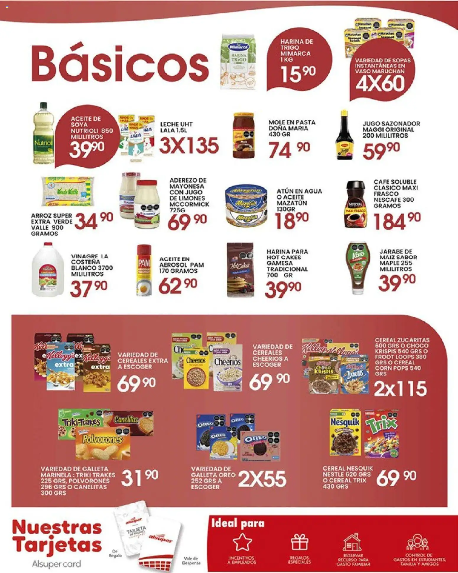 Nuevas ofertas de Alsuper válidas en toda la República Mexicana desde el 15.05.2026. ¡Encuentra las mejores ofertas en Alsuper folleto Durango! | Página: 6 | Productos: Vinagre, Café, Cereales, Despensa
