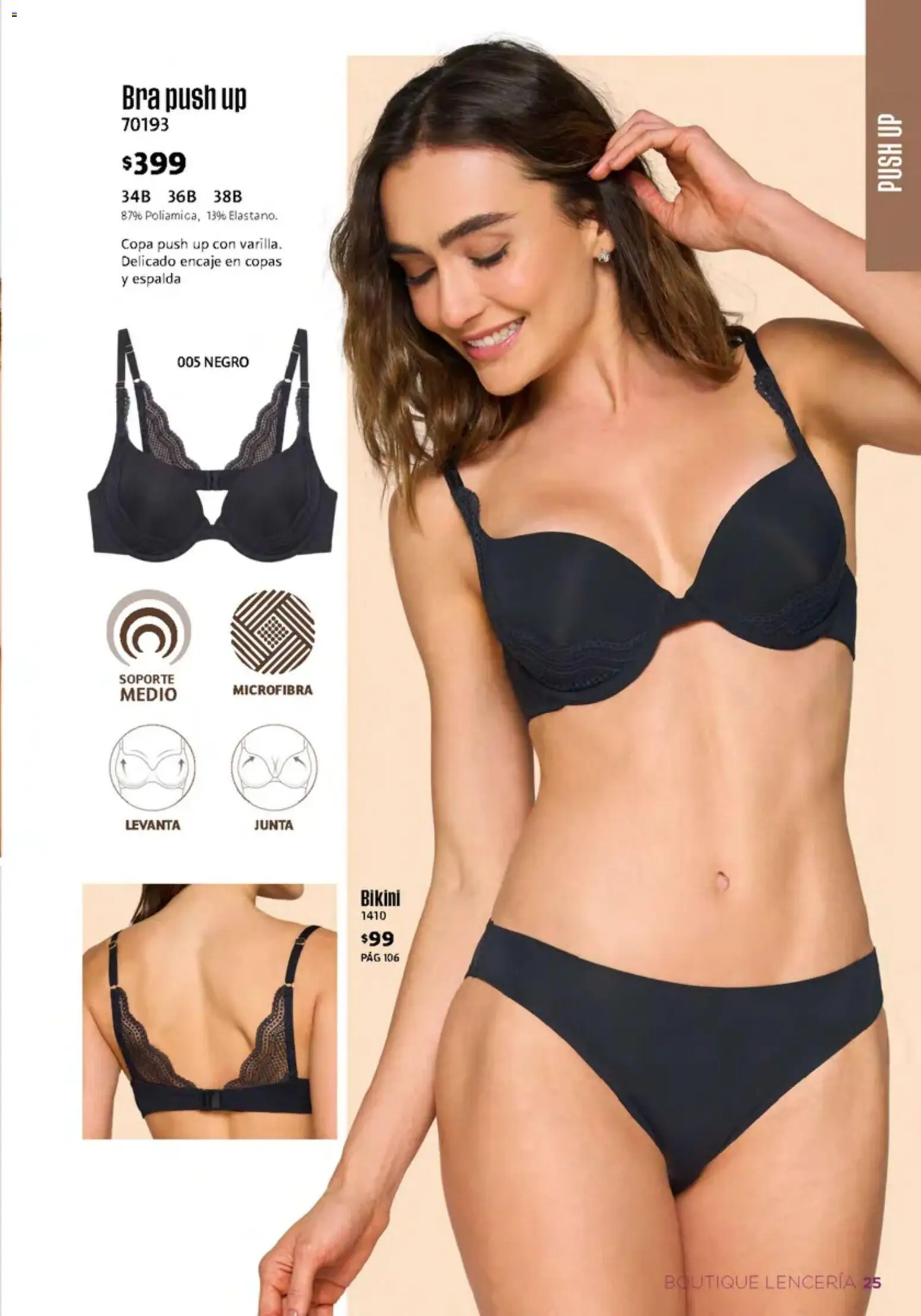 Nuevas ofertas de Ilusión válidas en toda la República Mexicana desde el 01/10/2026. ¡Encuentra las mejores ofertas en Ilusión catálogo Invierno! | Página: 27 | Productos: Lenceria, Bikini