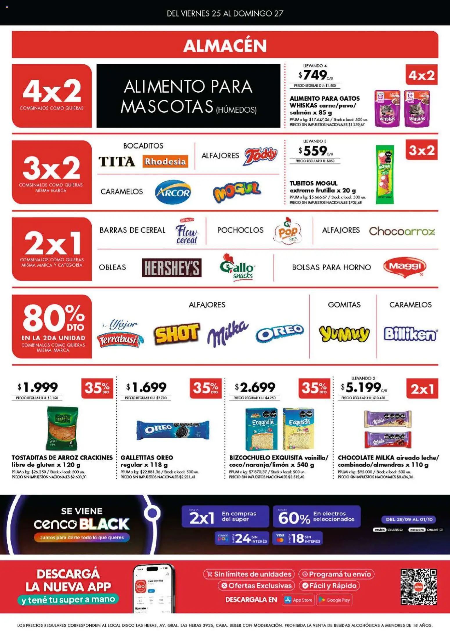 Disco - Ofertas │ válido desde el 24/09/2026 | Página: 2 | Productos: Disco, Salmón, Frutilla, Chocolate