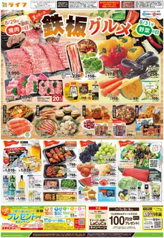 2026/08/29から有効なオファーを含む ライフ 世田谷区 -  鉄板グルメ