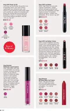 Preview of Avon weekly ads valid from 22.04.2026 | Page: 8 | Products: Pen, Lipstick, Butter, Cupcake