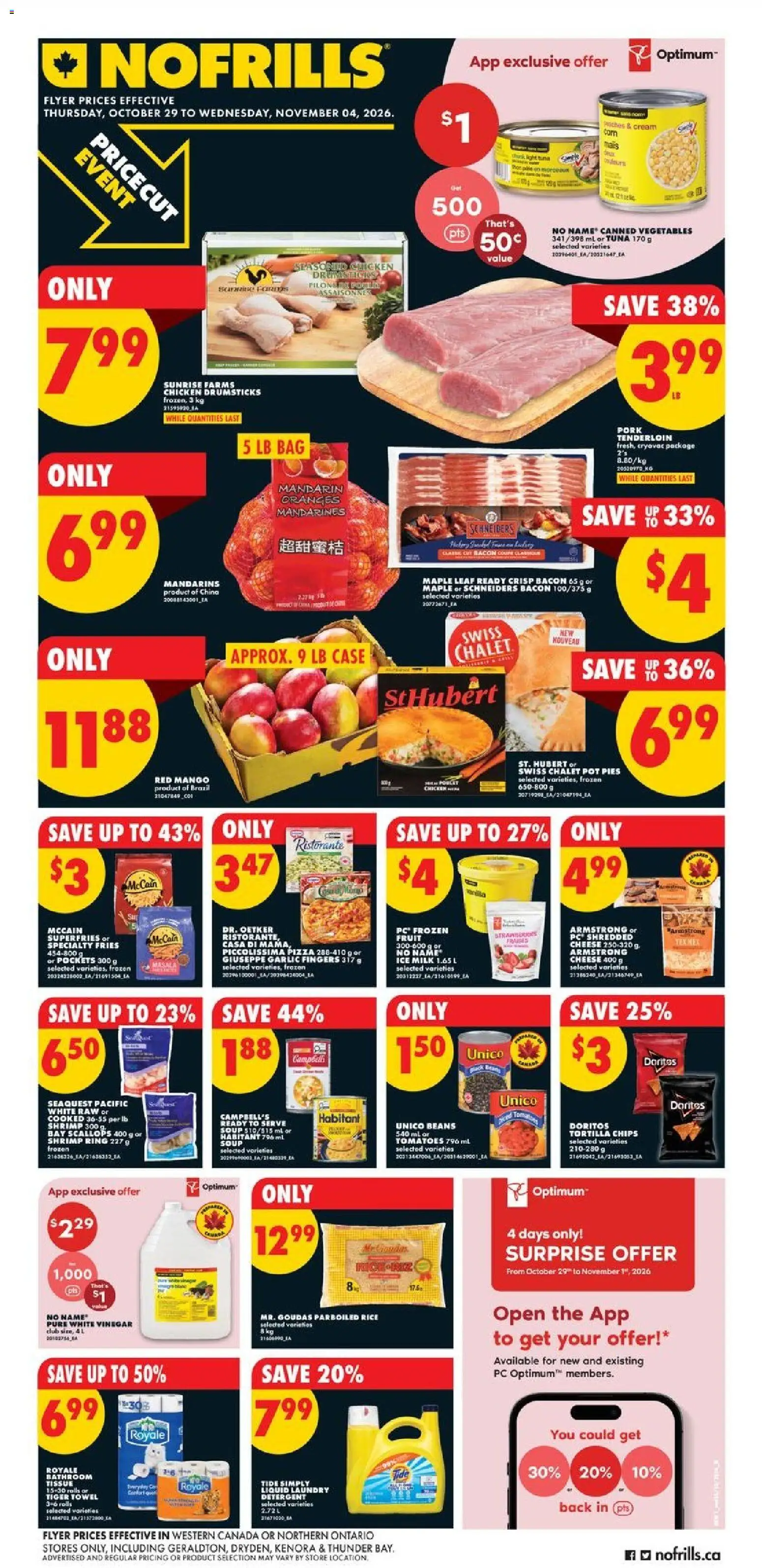 No Frills flyer valid from Oct 29, 2026 | Page: 1