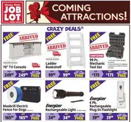 Preview of Ocean State Job Lot weekly ads valid from 10/29/2026