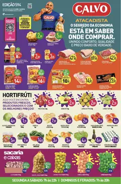 Calvo Atacadista - Ofertas da semana - Pré-Visualização do folheto da loja Calvo Atacadista, válido de 22.05.2026
