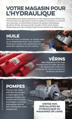 Preview of Princess Auto circulaire - 2 Semaines de Soldes ! from shop Princess Auto valid from Sep 8, 2026 | Page: 100 | Products: Croissant