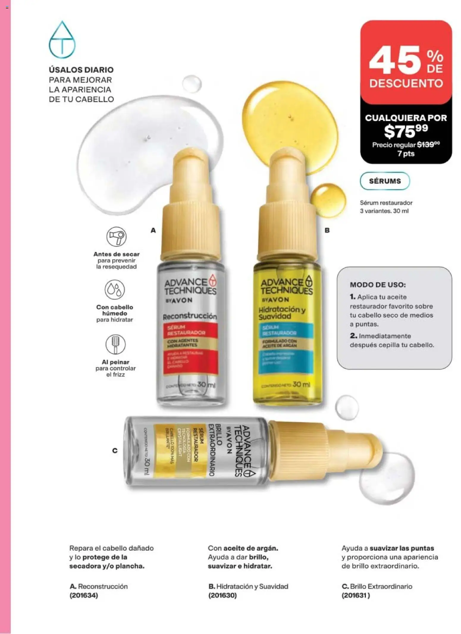 Nuevas ofertas de AVON válidas en toda la República Mexicana desde el 06/11/2026. ¡Encuentra las mejores ofertas en AVON campaña 17 2026! | Página: 151