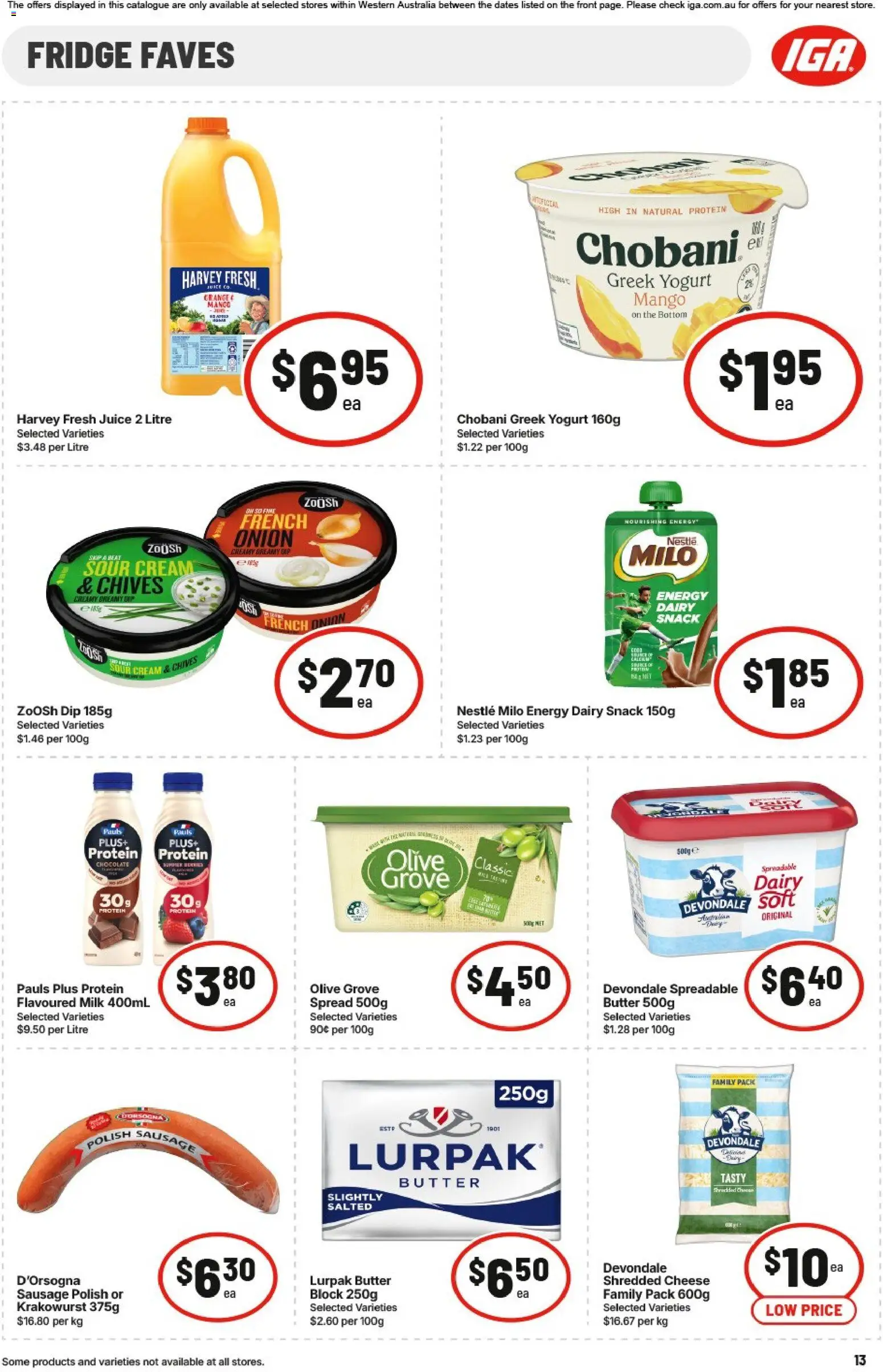 IGA catalogue - valid from 28/10/2026 | Page: 13