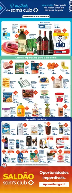 Sam's Club - Ofertas da semana - Pré-Visualização do folheto da loja Sam's Club, válido de 30/07/2026