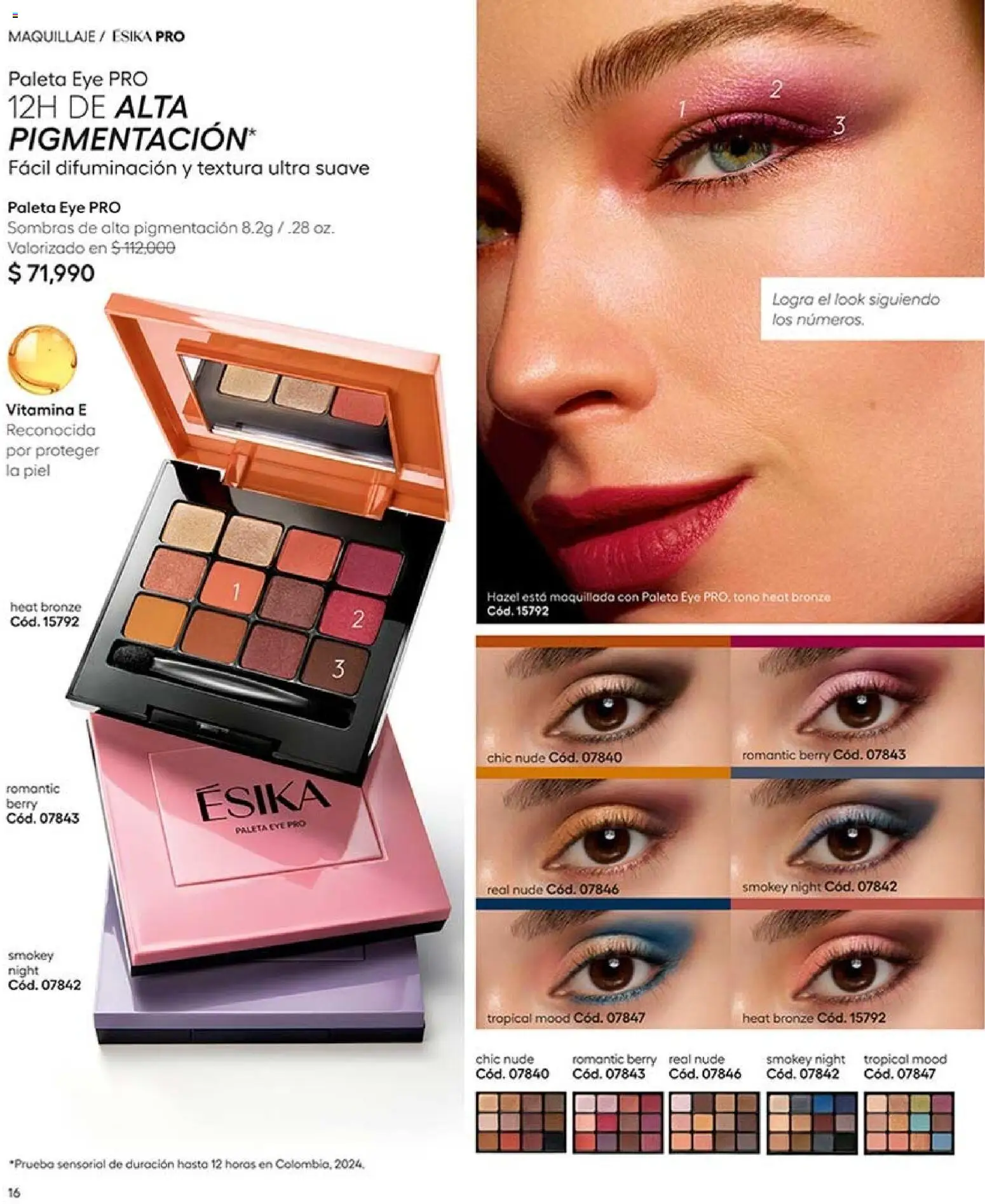 Ésika revista - valida desde el 07/09/2026 | Página: 18 | Productos: Maquillaje