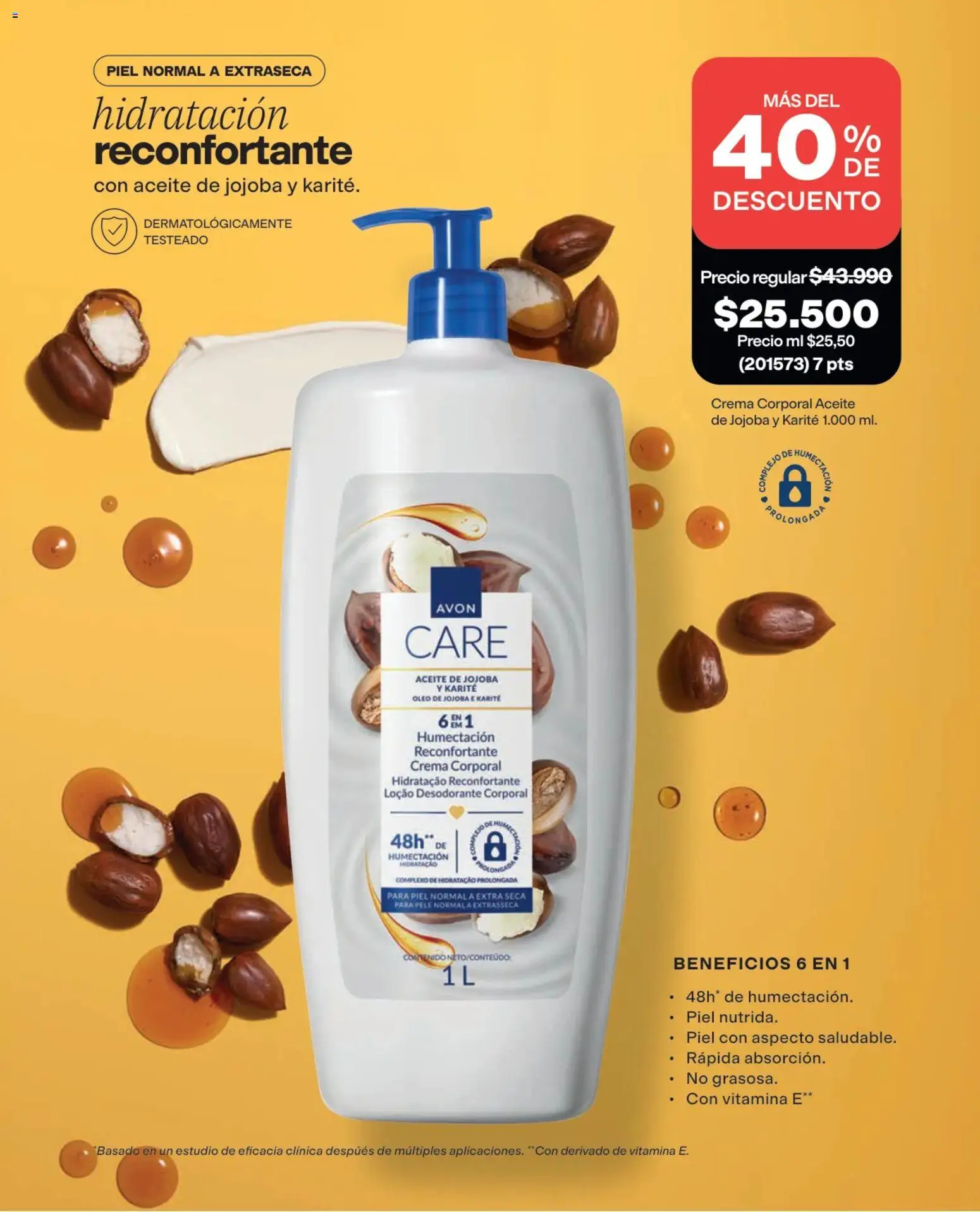 Avon revista - valida desde el 03/08/2026 | Página: 129 | Productos: Crema, Desodorante, Aceite