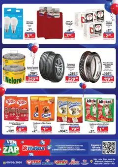 Mateus ofertas Dia M - Pré-Visualização do folheto da loja Mateus, válido de 09/09/2026 | Página: 9 | Produtos: Areia, Carne, Lâmpada led, Ração para cães