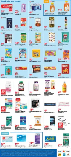 Preview of London Drugs weekly flyer / circulaire from shop London Drugs valid from Jul 3, 2026 | Page: 6 | Products: Pasta, Cheese, Oil, Tomatoes