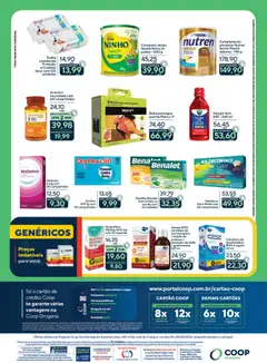 Coop ofertas Inverno Drogaria - Pré-Visualização do folheto da loja Coop, válido de 24/08/2026 | Página: 2 | Produtos: Xarope, Cálcio, Vitamina c, Bolsa