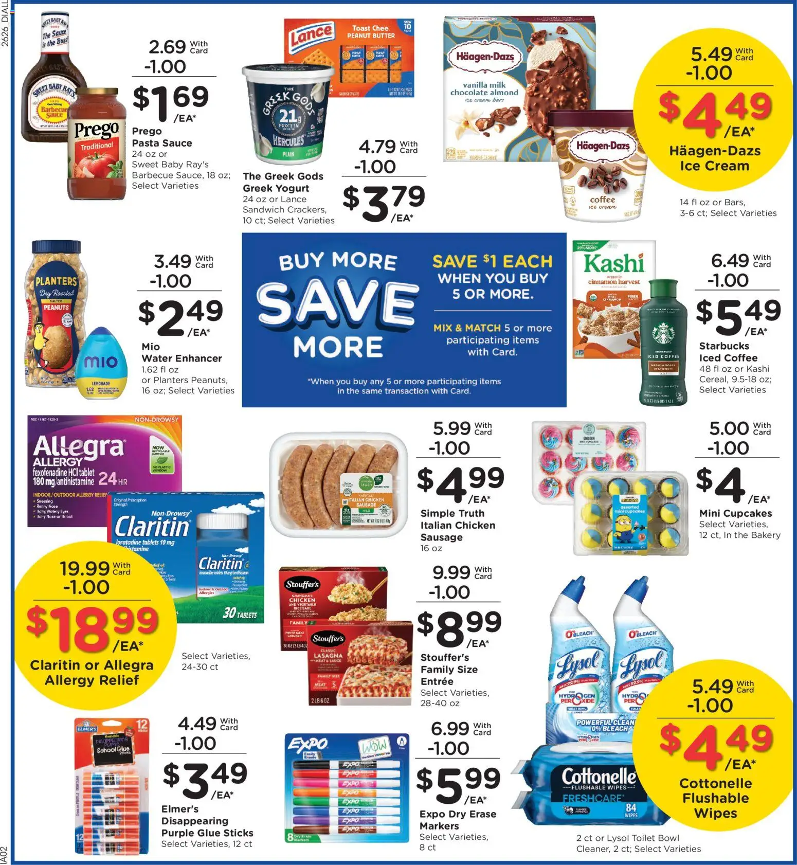 Dillons Weekly Ad - valid from 07/29/2026 | Page: 6 | Products: Chocolate, Cream, Sauce, Tablet