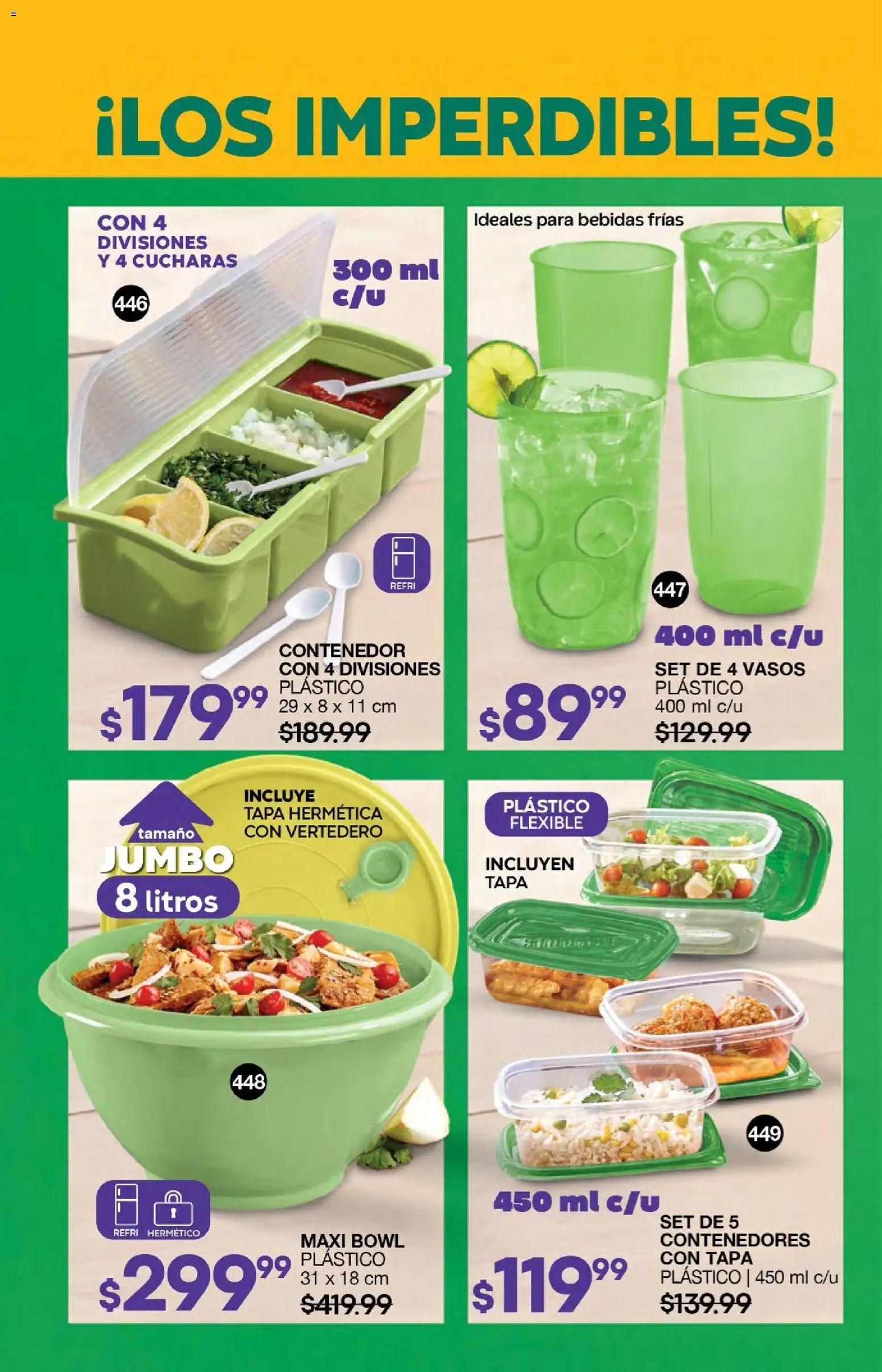 Nuevas ofertas de Fuller válidas en toda la República Mexicana desde el 24.06.2026. ¡Encuentra las mejores ofertas en Fuller campaña 6 2026! | Página: 83 | Productos: Flexible, Contenedor, Bowl, Vasos