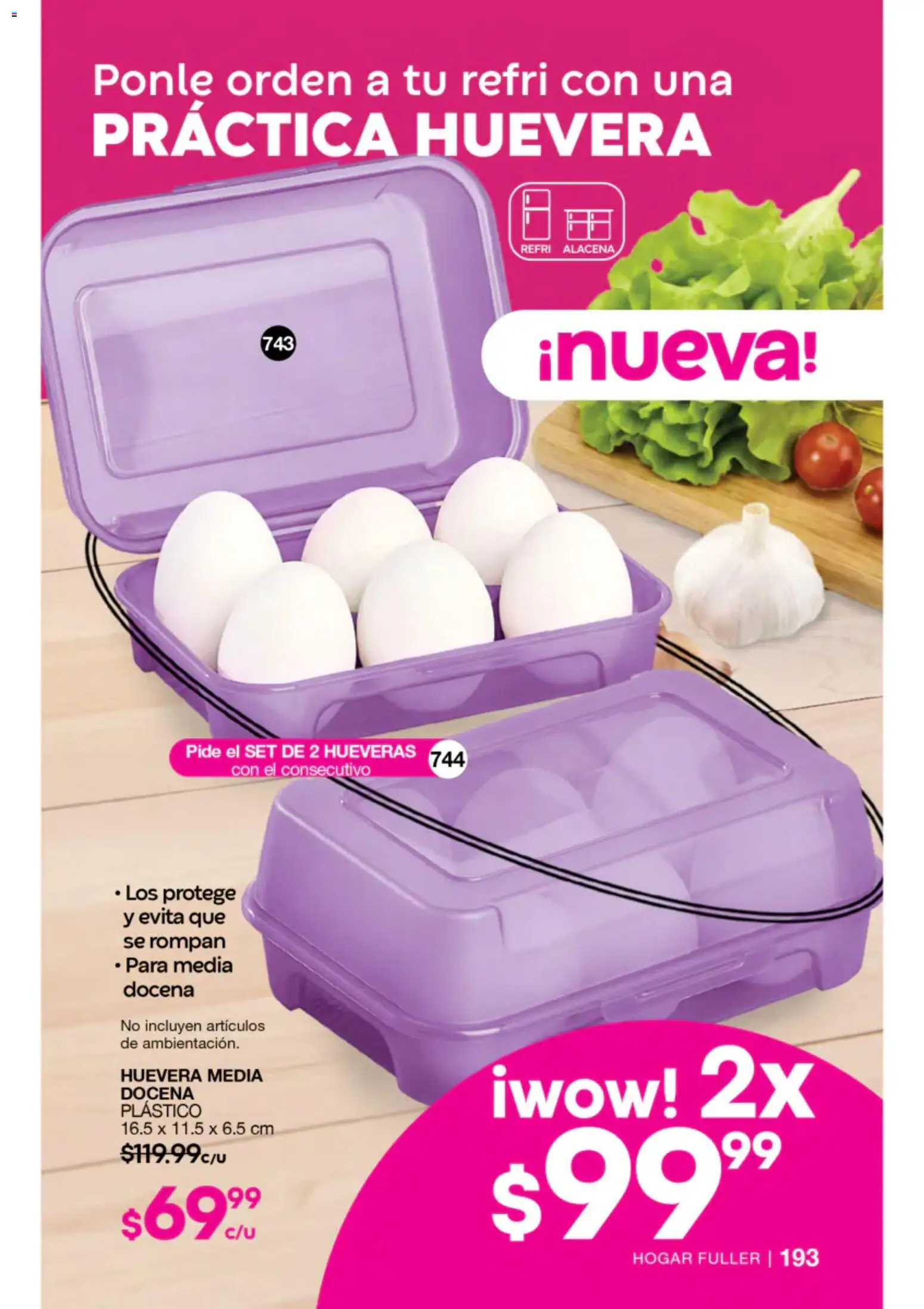 Nuevas ofertas de Fuller válidas en toda la República Mexicana desde el 22/07/2026. ¡Encuentra las mejores ofertas en Fuller campaña 8 2026! | Página: 179 | Productos: Alacena