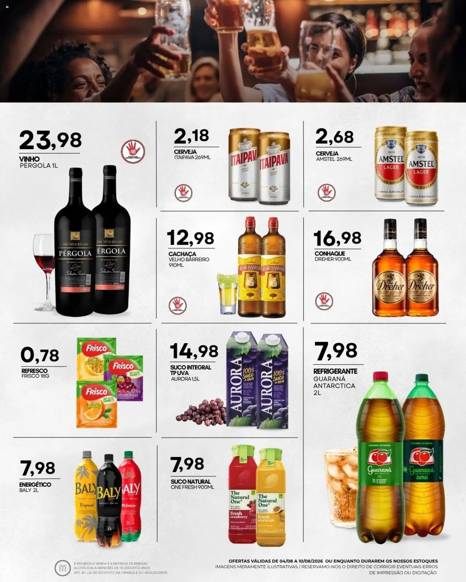 Mercadão Atacadista Folheto - válido de 04/08/2026 | Página: 10