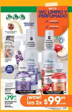 Vista previa de Fuller campaña 3 2026, nuevo folleto de la tienda, válido en México a partir del 13.05.2026 | Página: 177 | Productos: Desodorante, Wc, Té, Baño