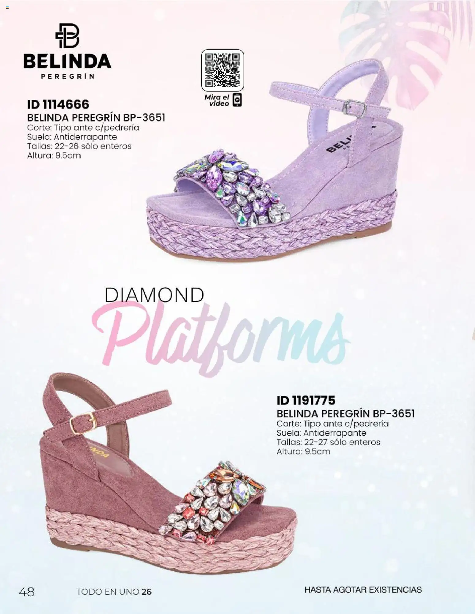 Nuevas ofertas de Price Shoes válidas en toda la República Mexicana desde el 06.05.2026. ¡Encuentra las mejores ofertas en Price Shoes catálogo Todo en uno! | Página: 48 | Productos: Video