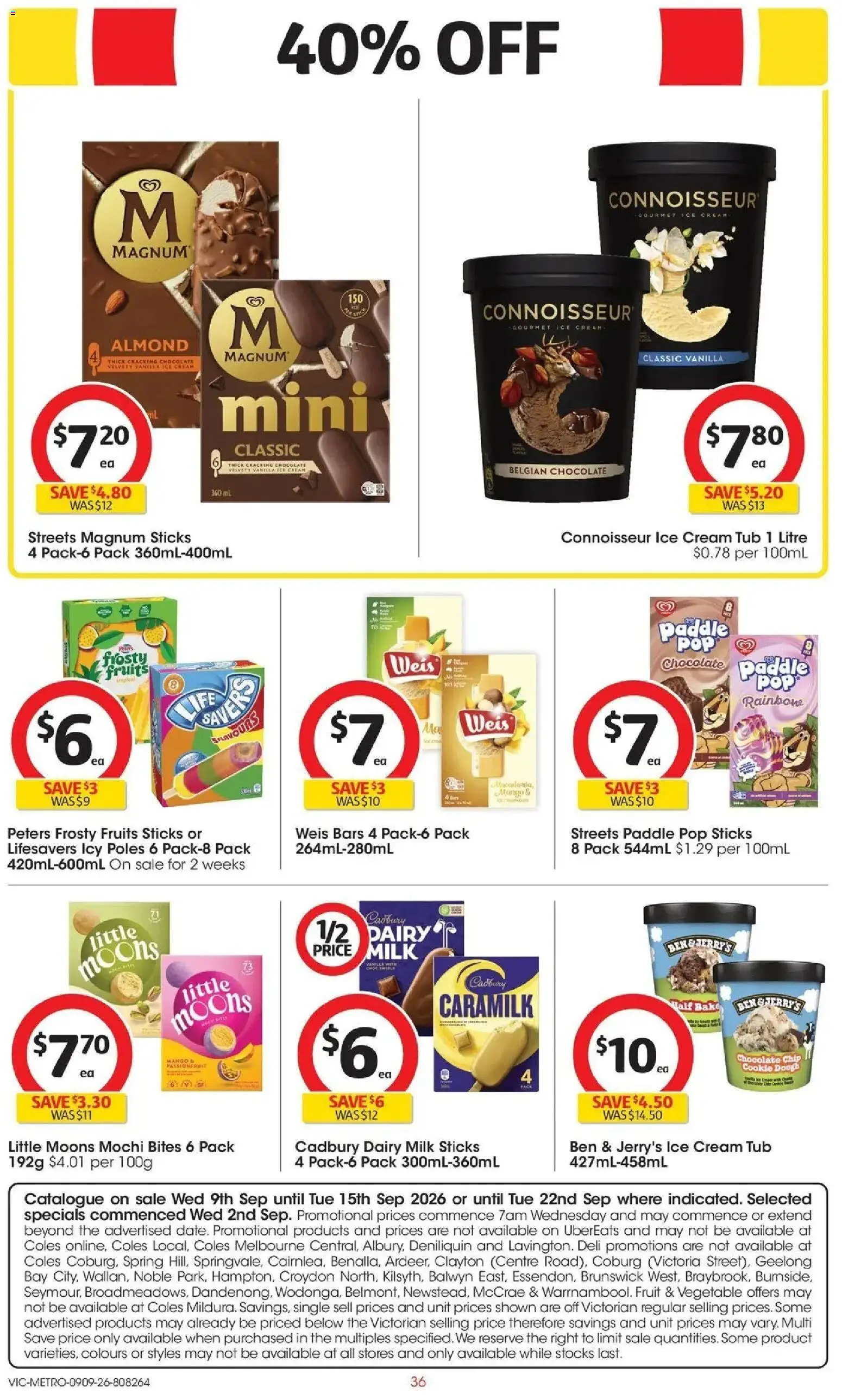 ﻿Coles catalogue valid from 09/09/2026 > Online Australia | Page: 36