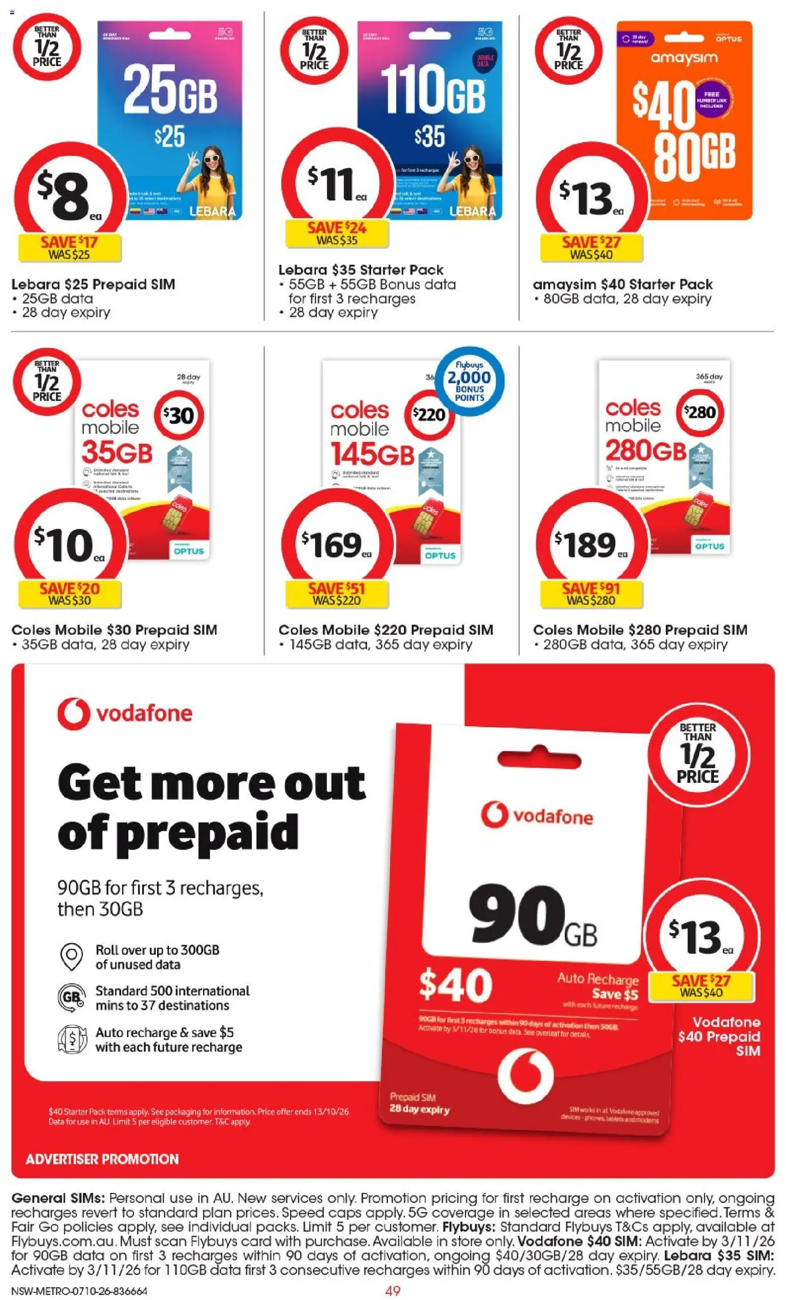 Coles catalogue - valid from 07/10/2026 | Page: 49