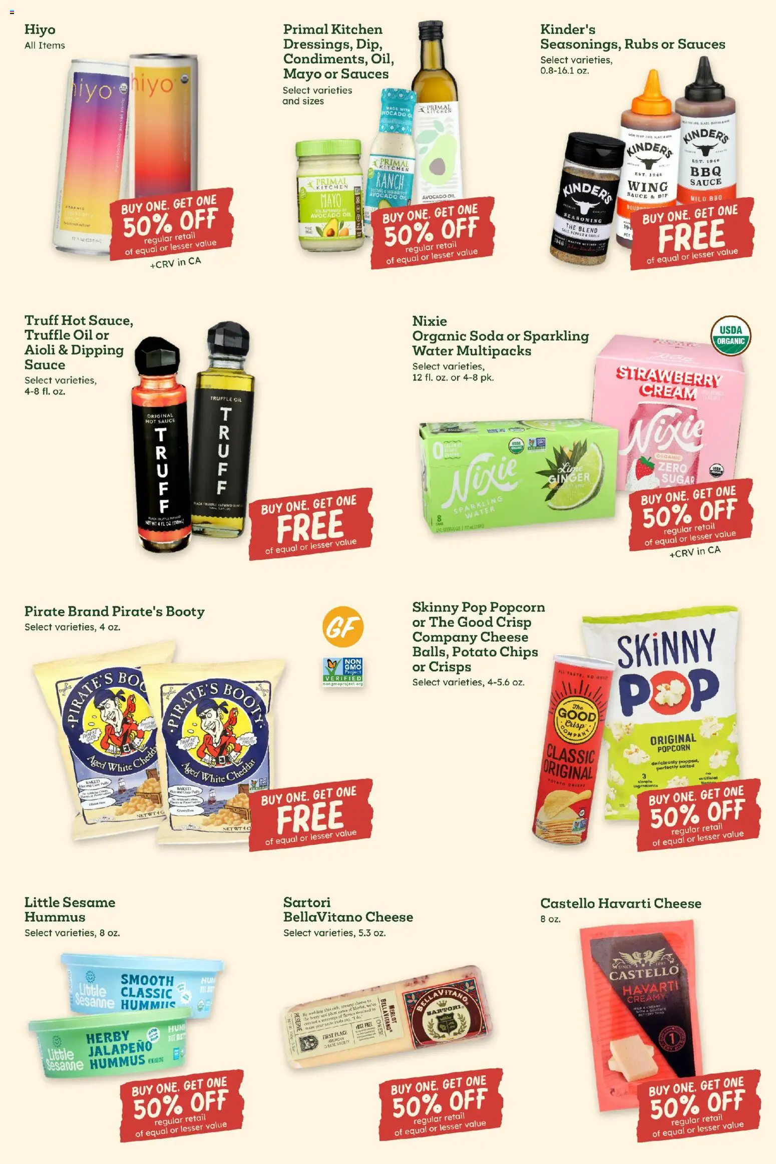 Sprouts Weekly Ad - valid from 09/02/2026 | Page: 6 | Products: Popcorn, Chips, Sugar, Garlic