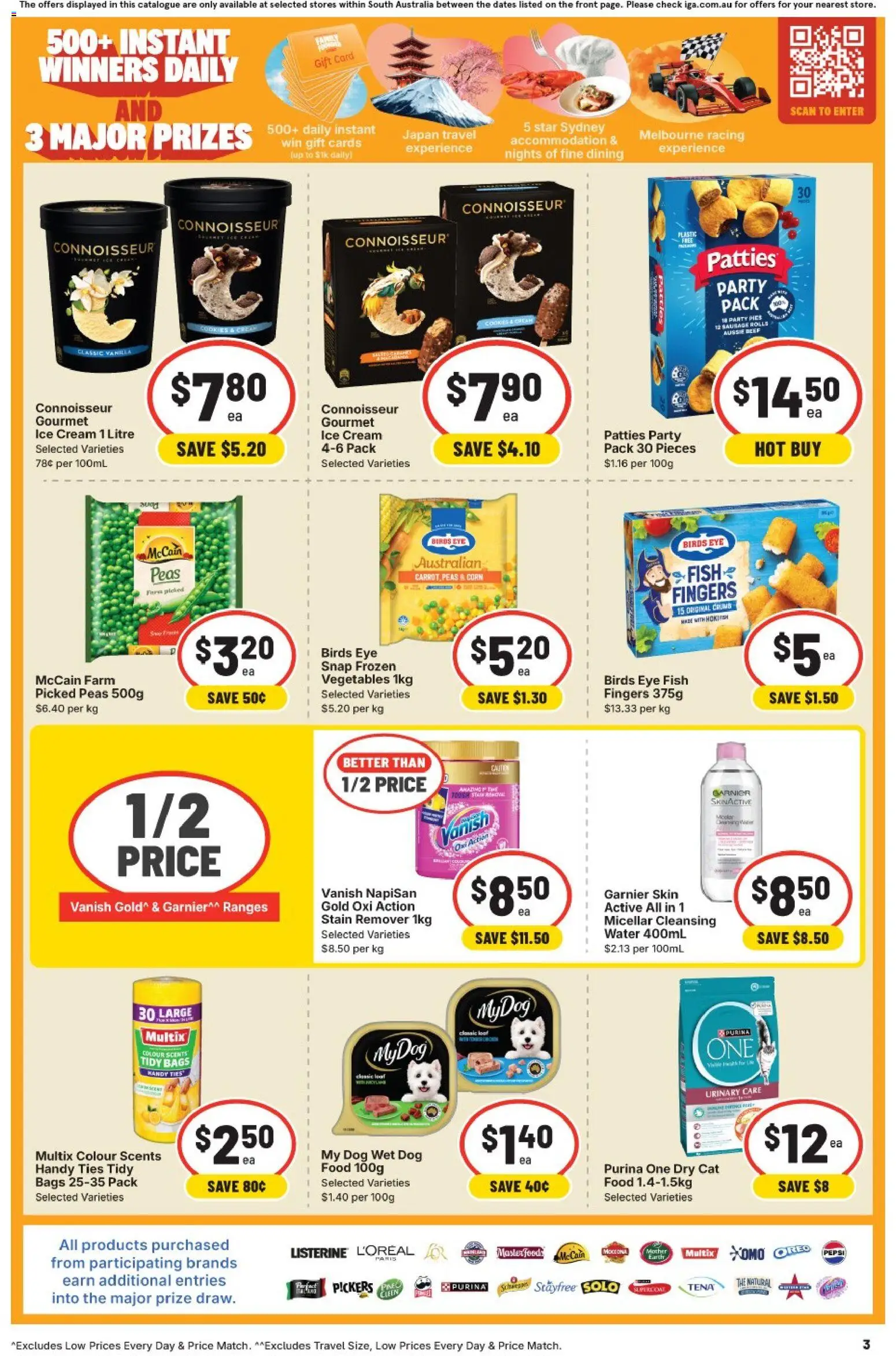 IGA catalogue - valid from 15/07/2026 | Page: 3 | Products: Shelf, Coffee, Sugar, Nescafe